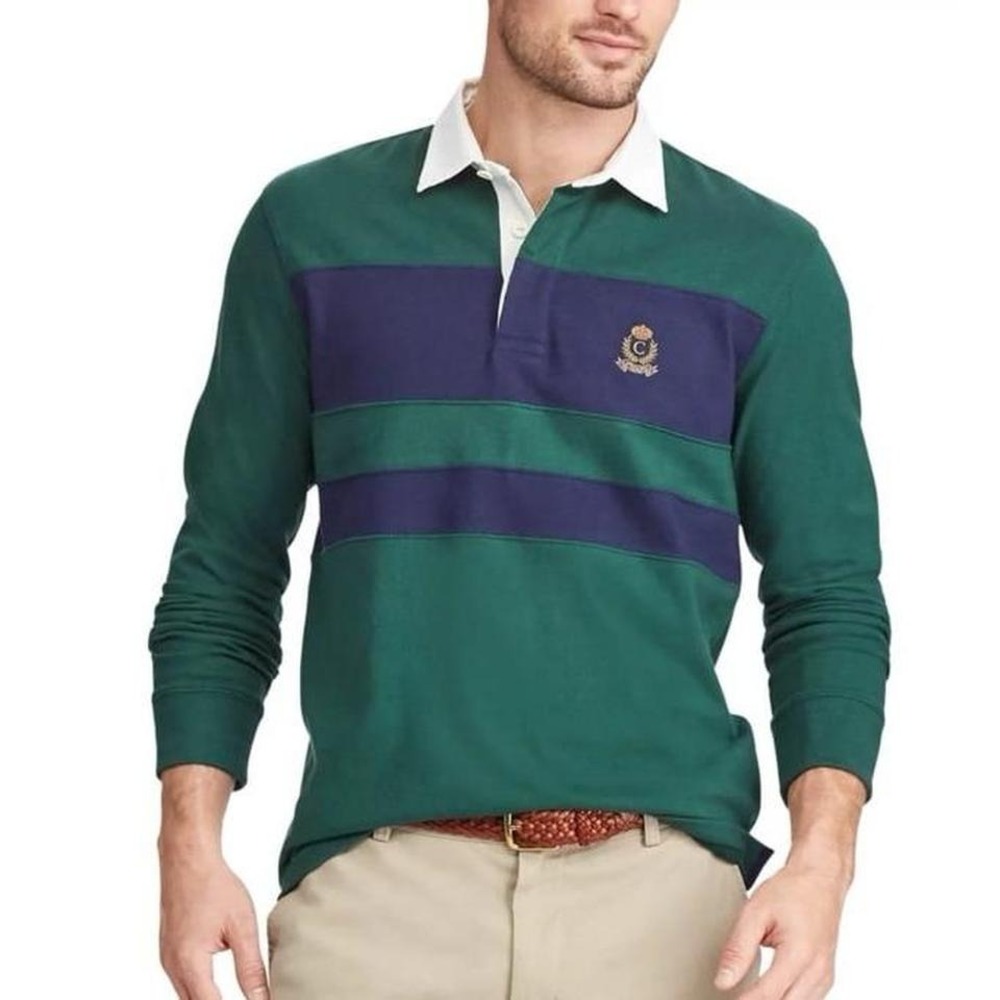 Chaos Ralph Lauren Heritage collection rugby‎ shirt size large
